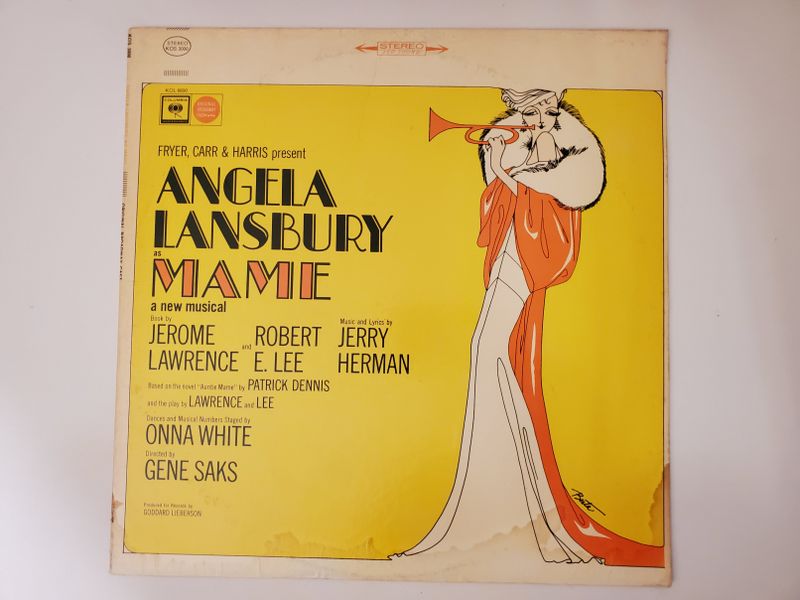 Angela Lansbury Mame (Original Broadway Cast Recording) vinyl record